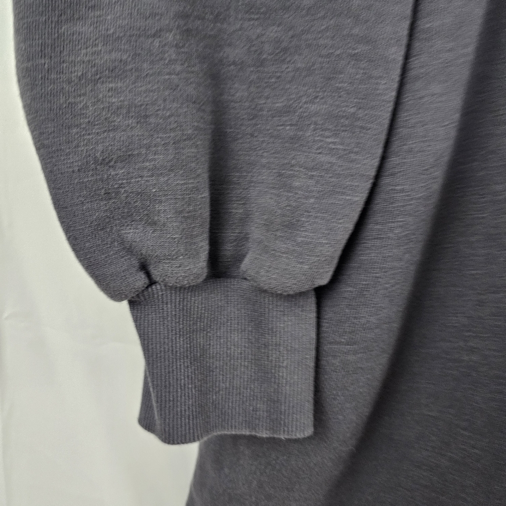 Sweaty Betty Women's One & Done Sweatshirt Dress with Pockets Gray Size 8 - 10 - Picture 3 of 8